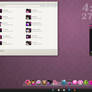 Purple Black Desktop