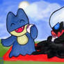 Munchlax and Darkrai Picnic