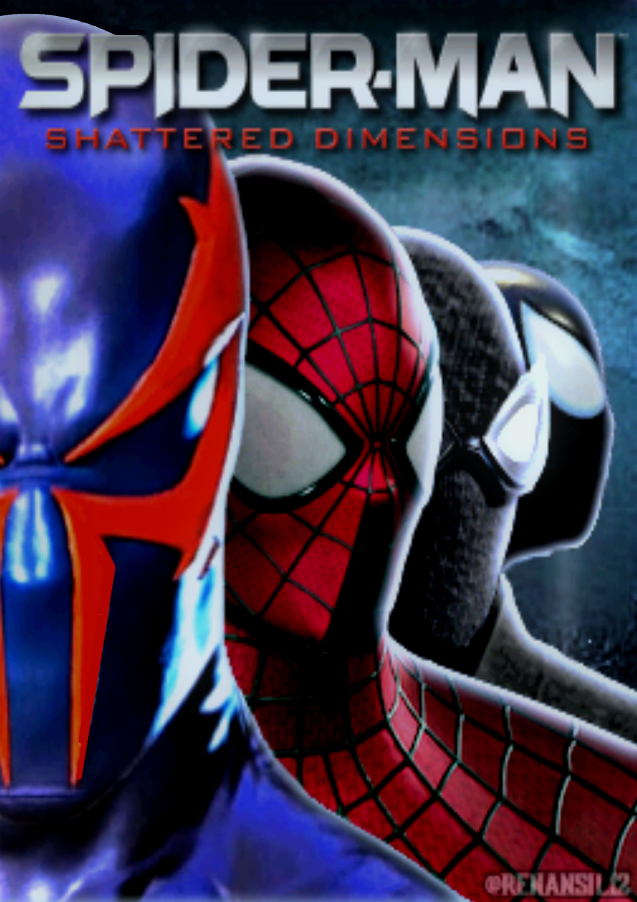 Spider Man Shattered Dimensions Cover By RenanSil On DeviantArt spider-man-shattered-dimensions-cover-by-renansil-on-deviantart