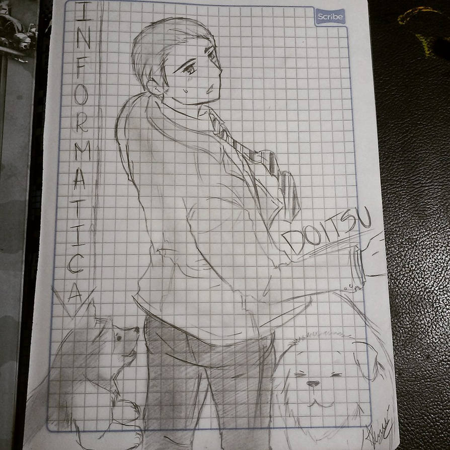 #10 - Germany - Computer Science NoteBook Cover by sarmisuu on DeviantArt