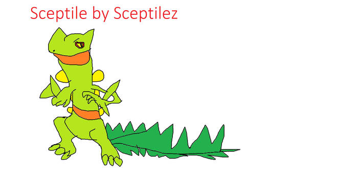 Sceptile DeviantArt