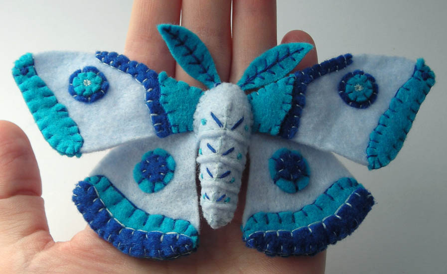 Blue Moth