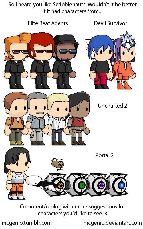 Scribblenauts Character Suggestions 1