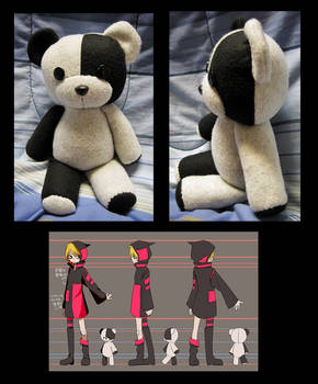 Rin Kagamine Scissors Teddy Bear