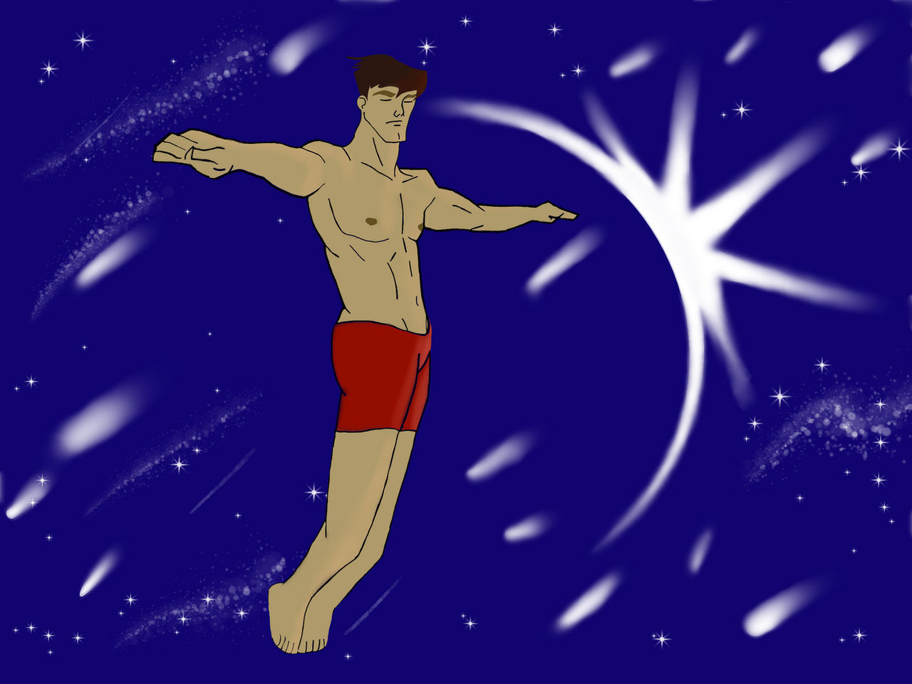 Starlight Raining over me