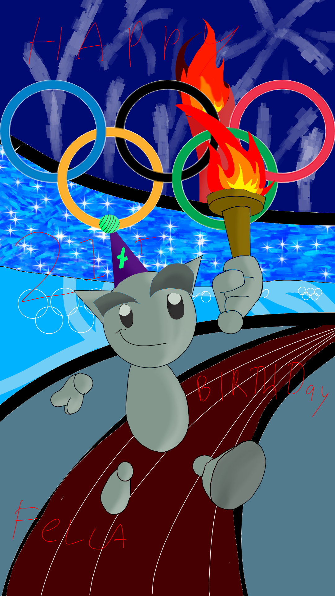 deviantart's 21st birthday (Olympic Style)