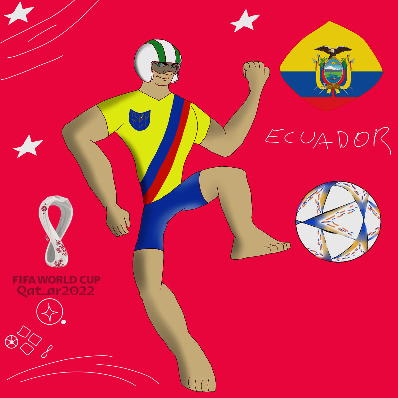 Pilot Sonic Goes For Ecuador (FIFA world Cup 2022)
