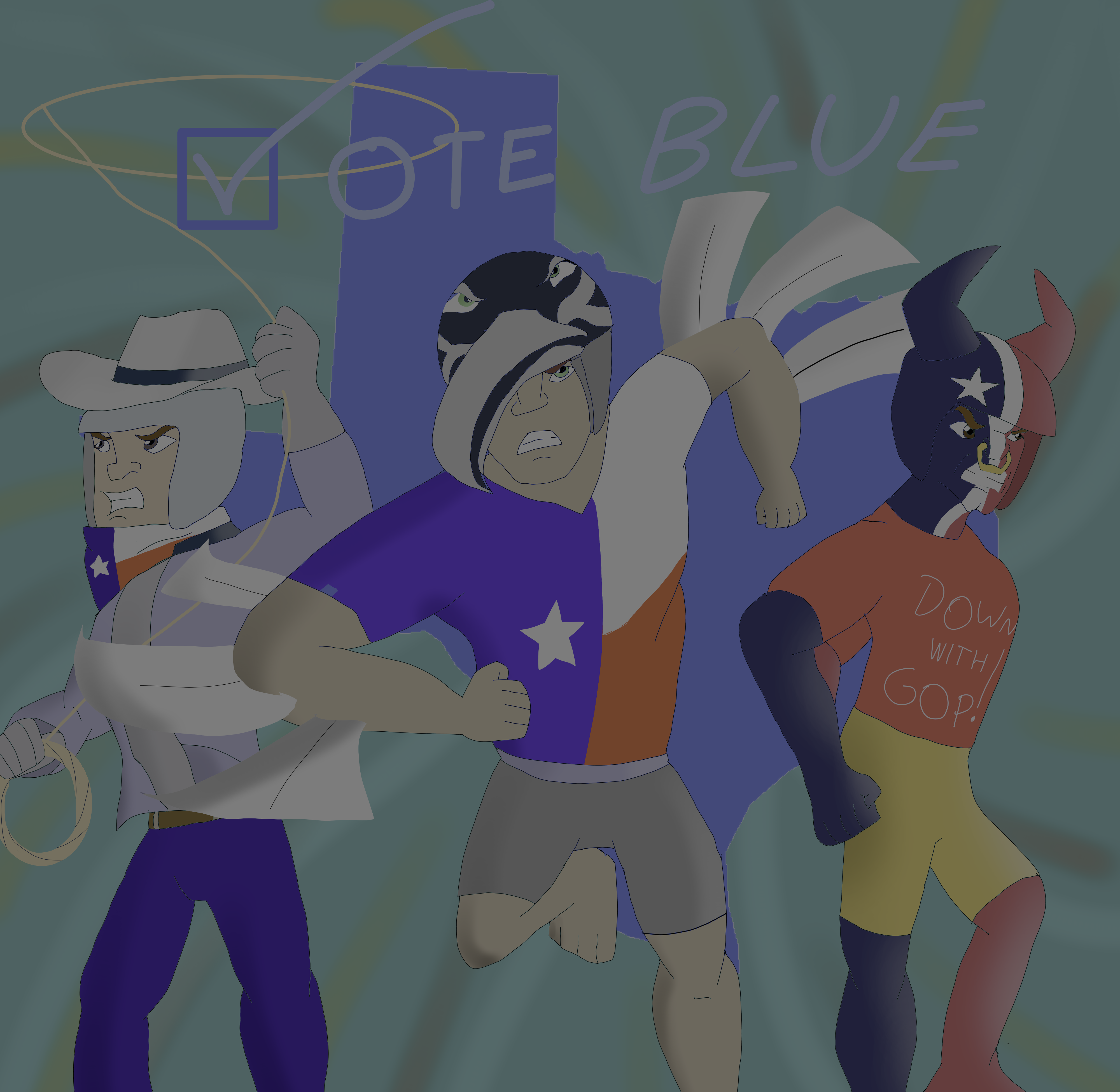 Vote Blue In November