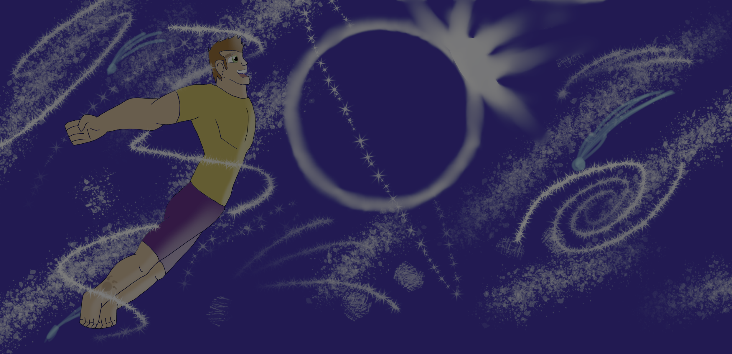 Leo Catching Starlight and Eclipse