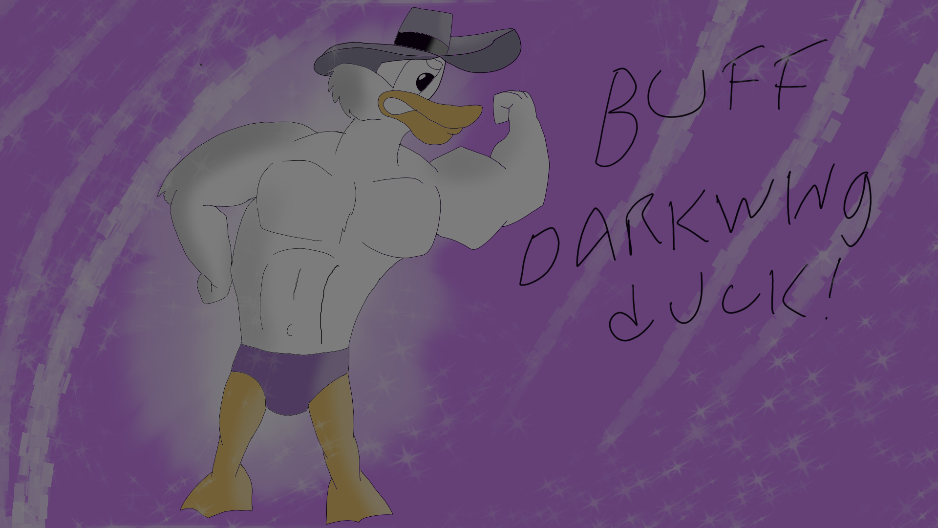 Buff Darkwing Duck