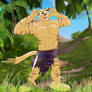 Jungle Chance Yells like Tarzan