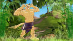 Jungle Chance Yells like Tarzan by Araguaamazon22