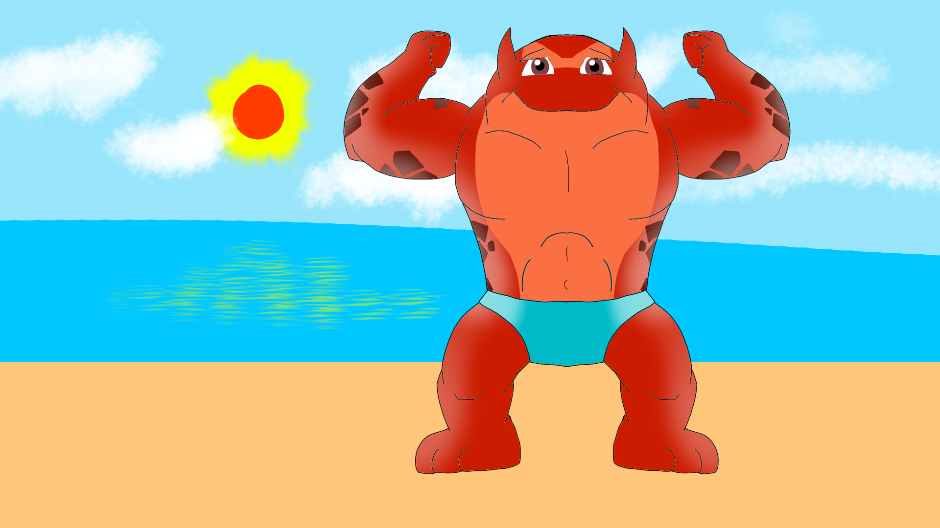 Booster Gots Beach bangs