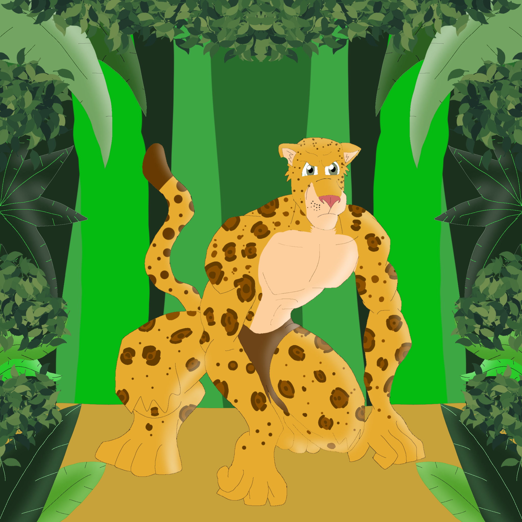 Ruda as Tarzan