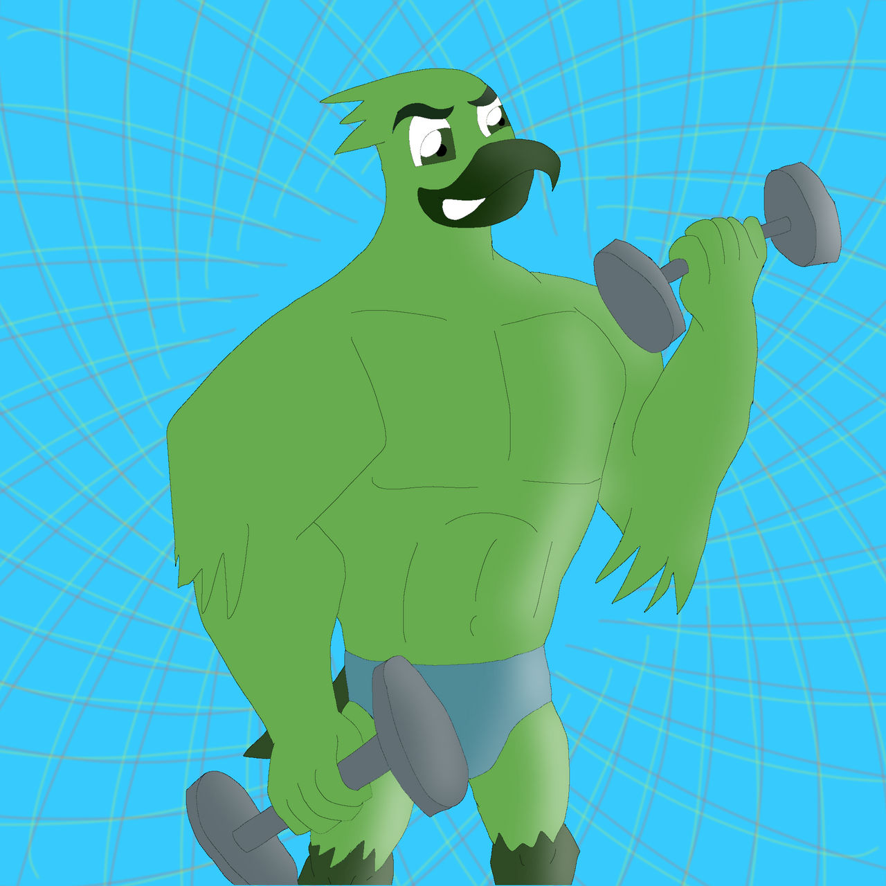 Beast boy Dumbbell
