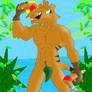 Tarzan Ty on the Hunt (leafy version)