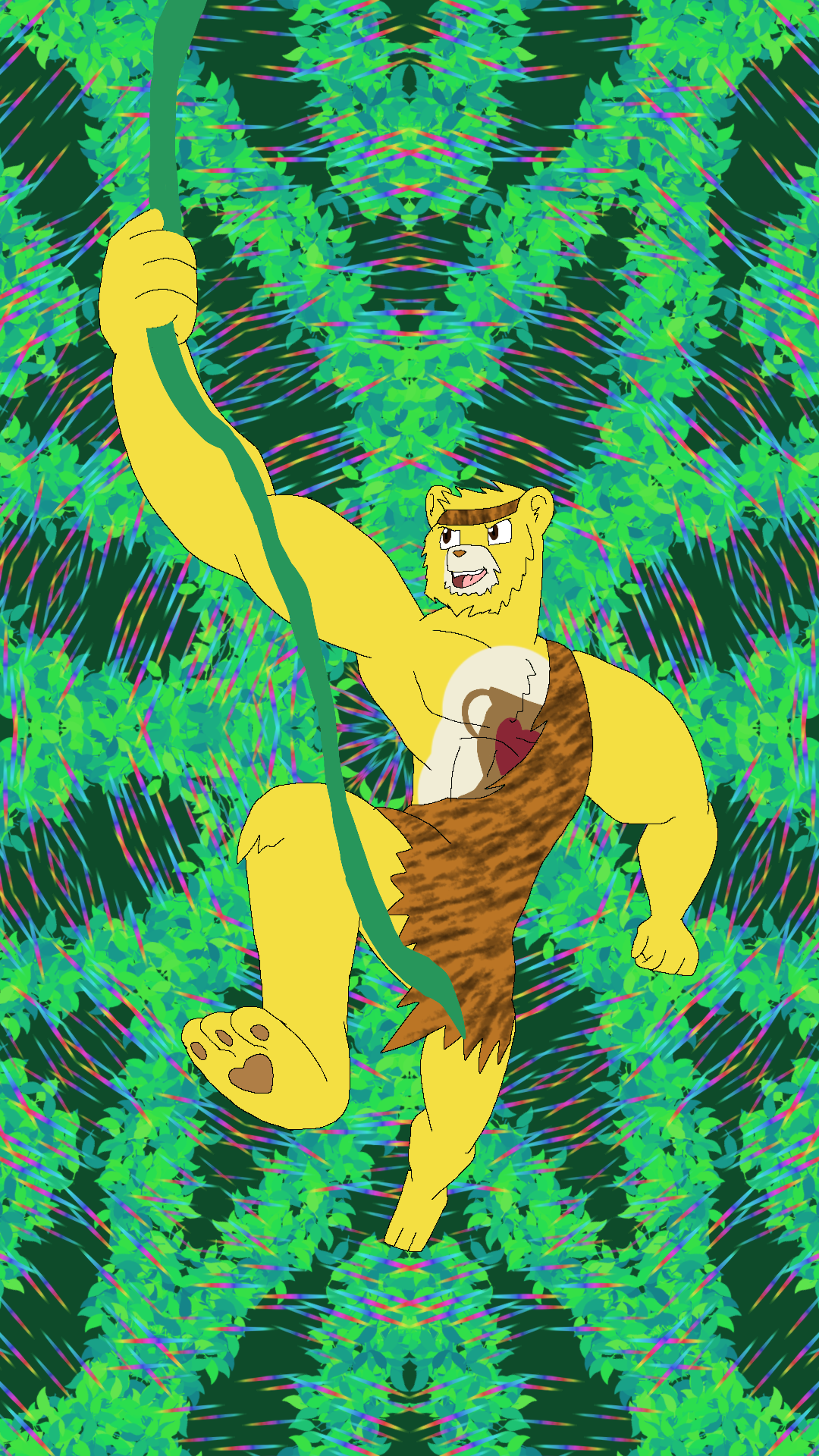 Champ of the jungle