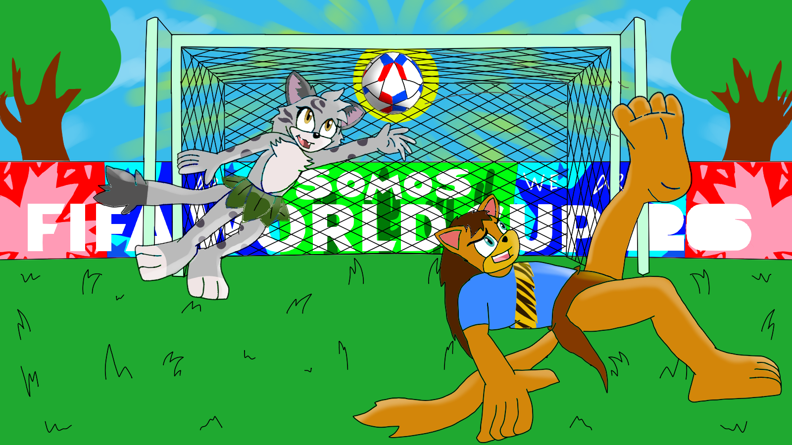 Marco and Marbles Plays Soccer
