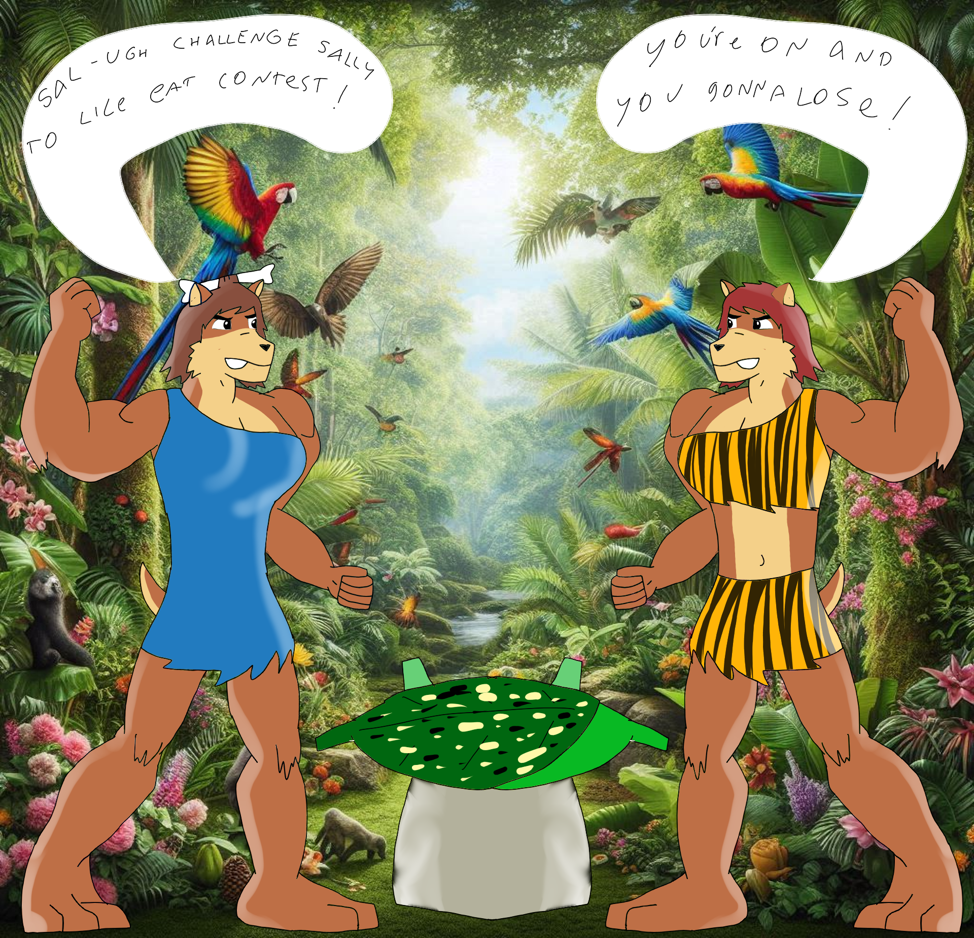 Acorns Eating Lices Challenge