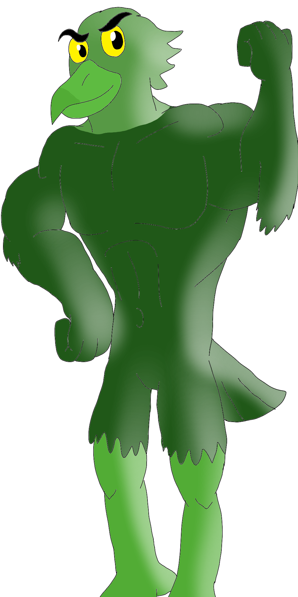 Muscular Eagle!