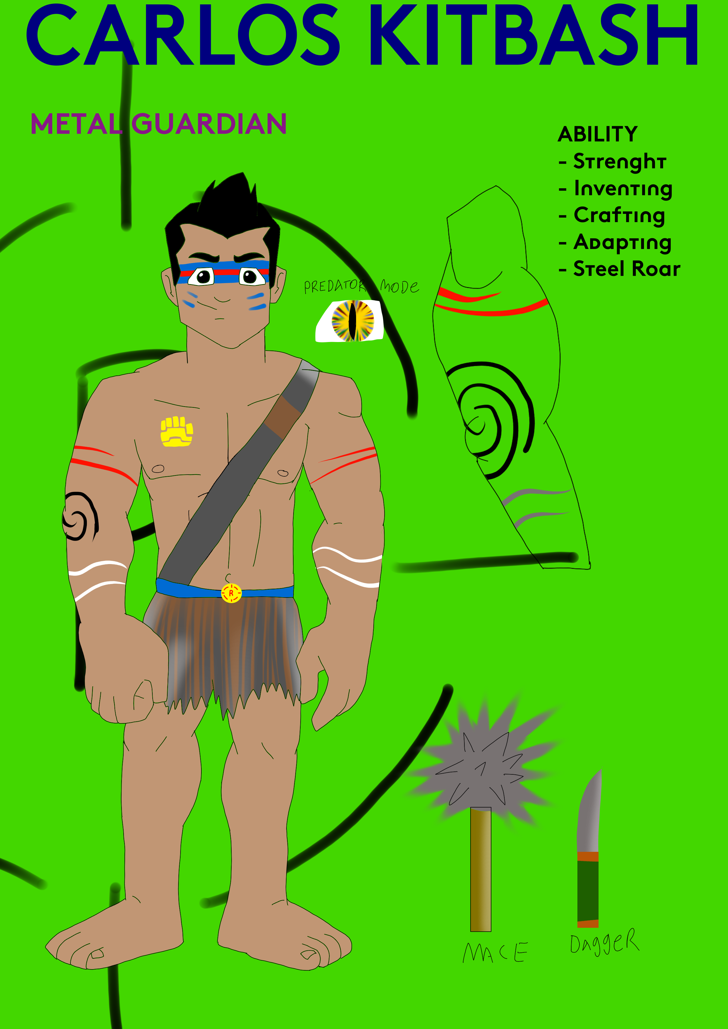 Junglejune 2025 - Carlos Kitbash Jungle Warrior