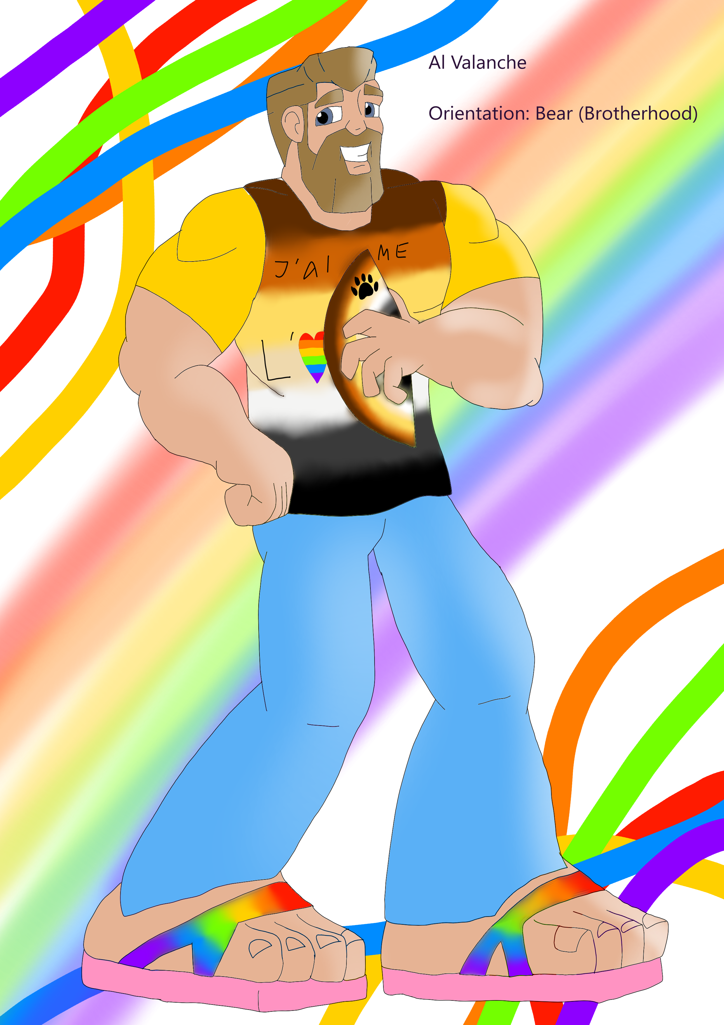 Pride Month 2025 - Al Valanche Bear culture