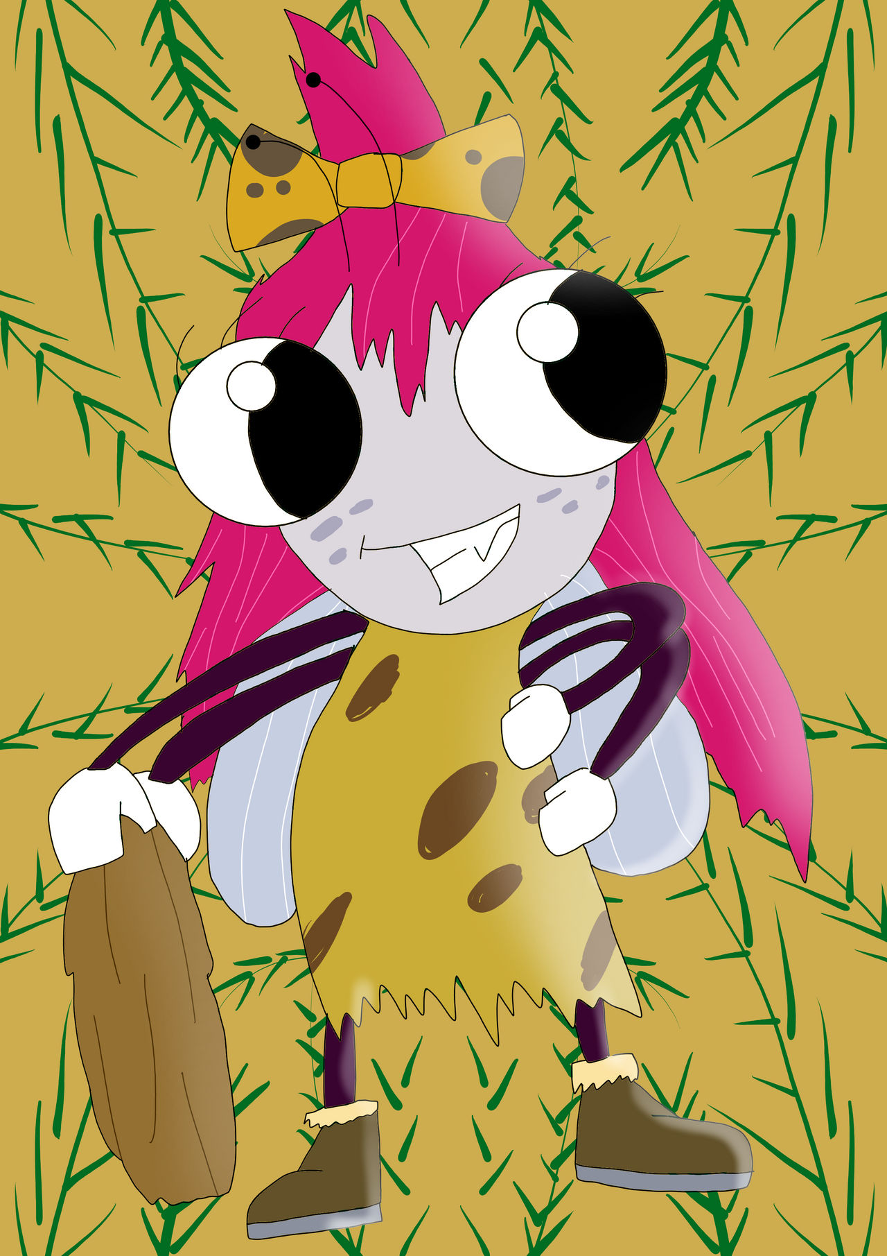 Wild Maggie Cavegirl (Commission)