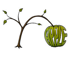 Apple - word art