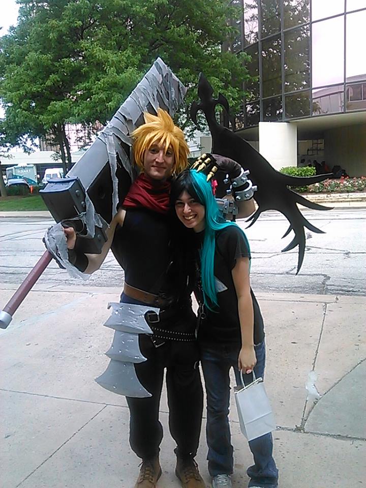 Cloud (Kingdome Hearts) and I