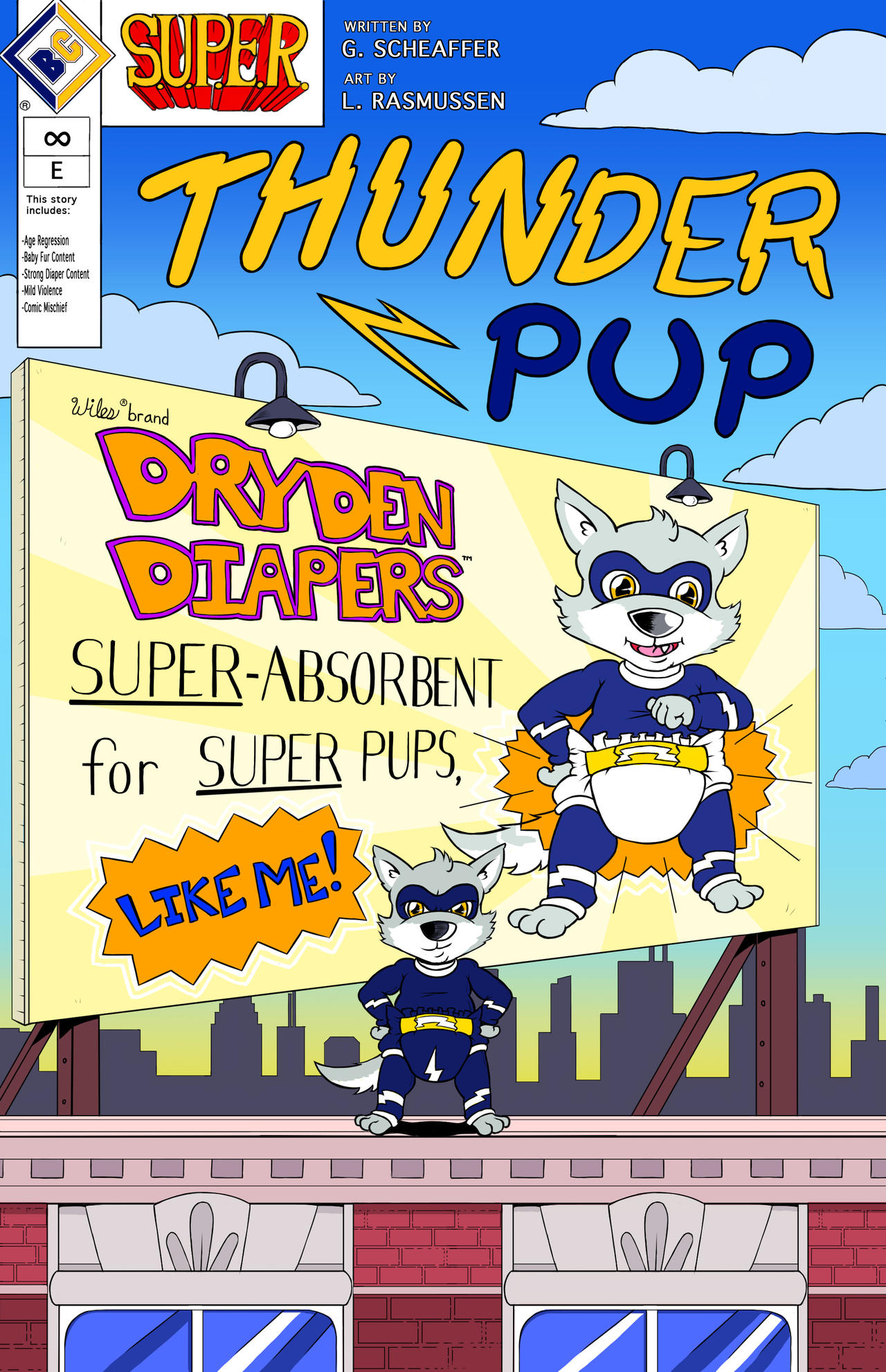 Thunder Pup Official Comprehensive Comic Cover