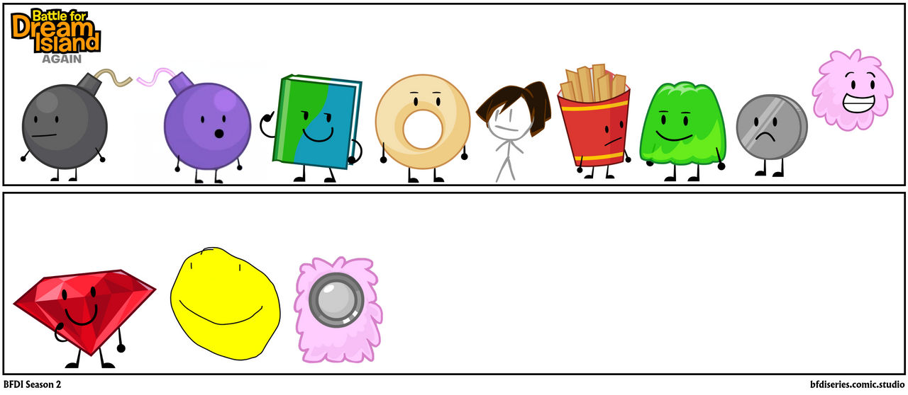BFDI Characters (Season 2) by WindowsFan2019 on DeviantArt