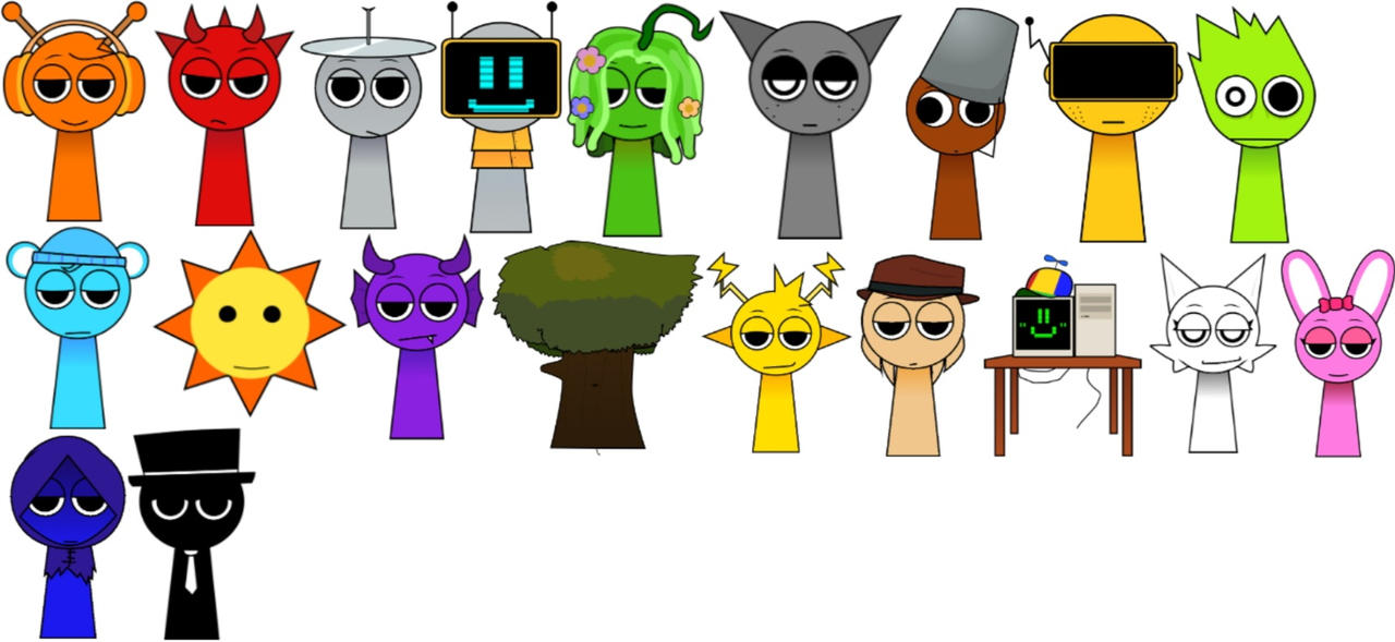 Sprunki Retake Characters By WindowsFan2019 On DeviantArt sprunki-retake-characters-by-windowsfan2019-on-deviantart
