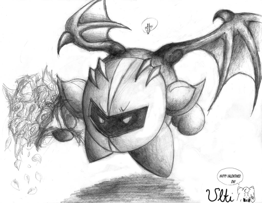 Request - Meta Knight w/ rose by TheUltione on DeviantArt