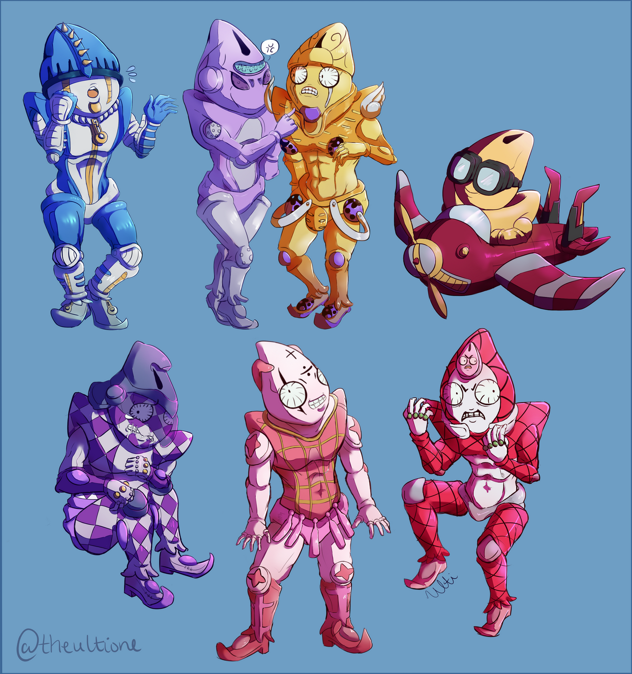 JoJo Original Stand - The Sweetest Surrender by EugeneMinev on DeviantArt