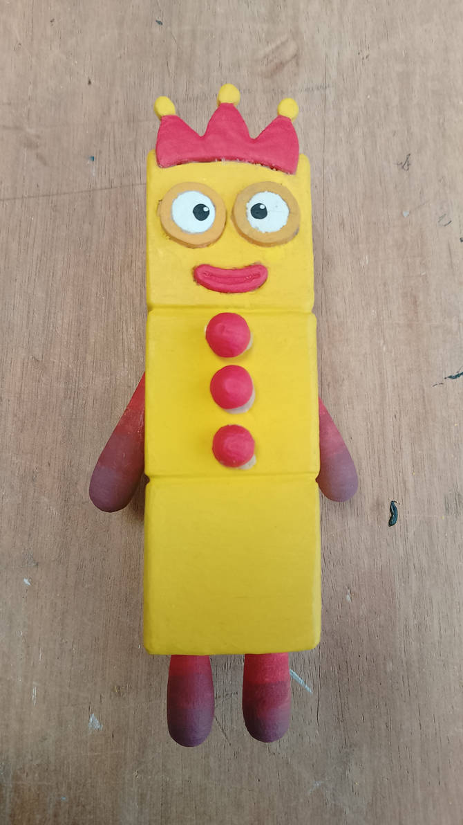 Number Blocks Tree 3 Numberblock Three Wood Figure Creation by MWK-NB18 on DeviantArt