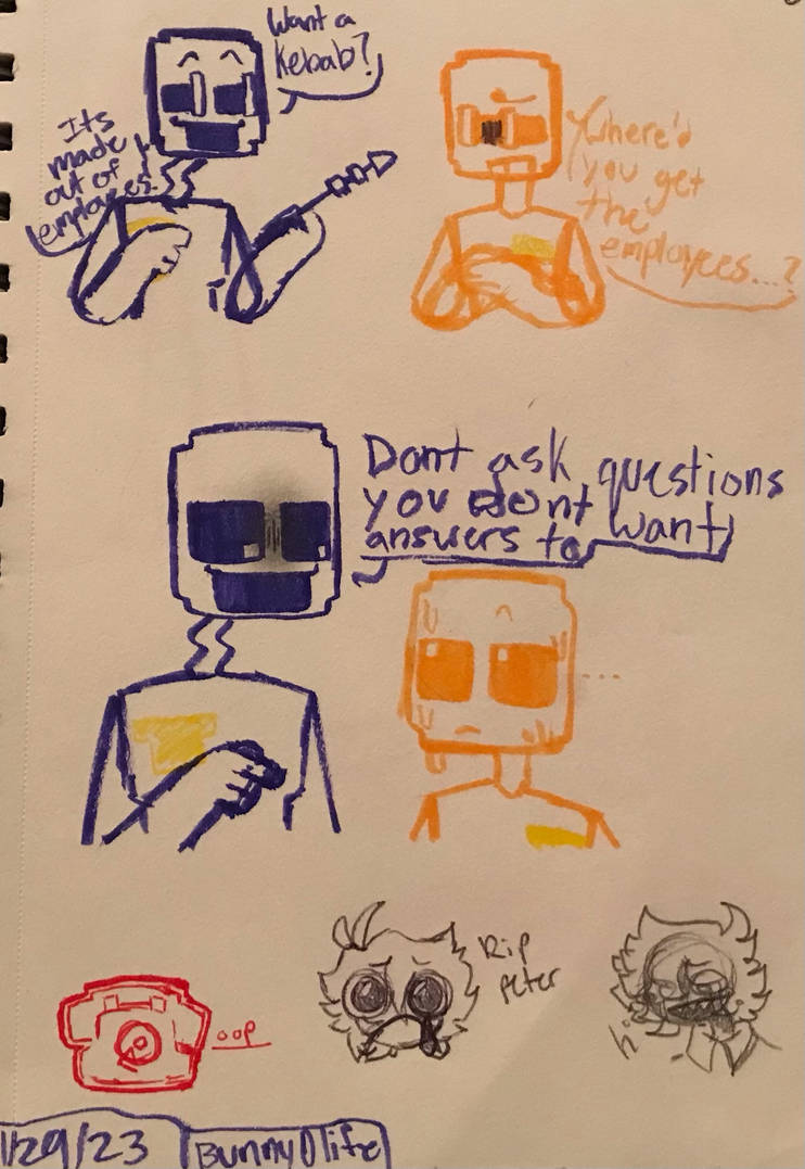 Some dsaf drawings by Bunny0life on DeviantArt