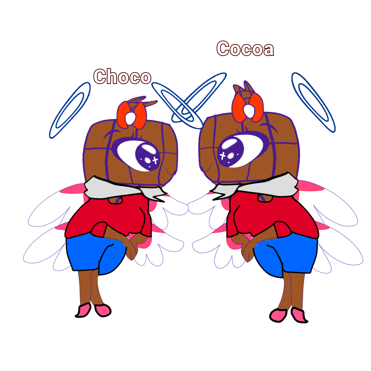 Choco Choco Rival Choco and Cocoa by KidcoreOctavianewman on DeviantArt
