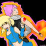 Natsu and Lucy