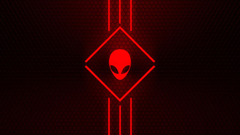 Alienware Wallpaper Red 2 by NeverHagS on DeviantArt