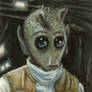 greedo -SW sketch card