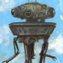 probe droid sketch card