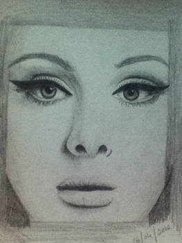 Adele - Portrail attempt