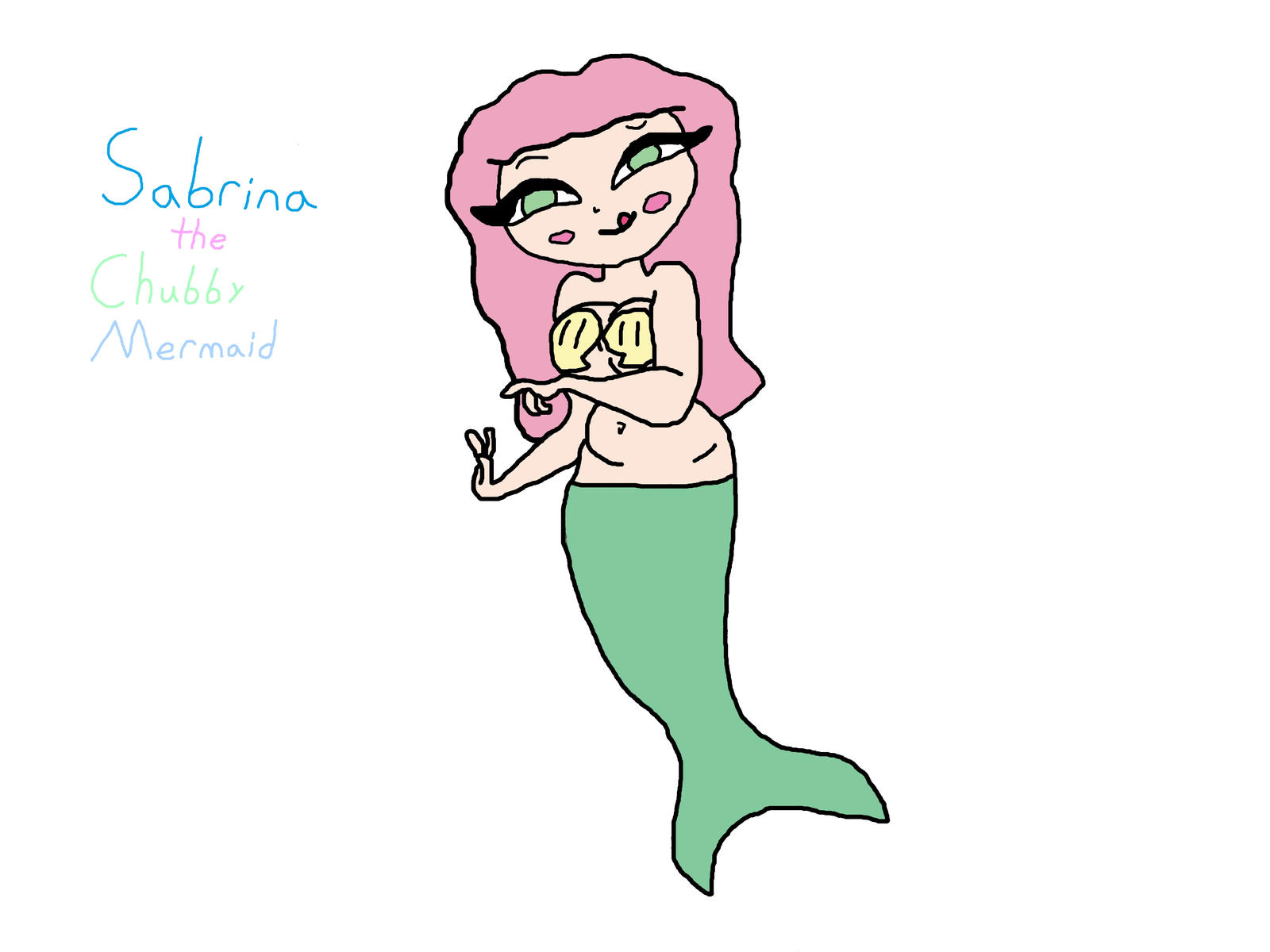 Sabrina the Chubby Mermaid