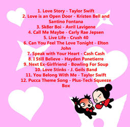 Pucca's Funny Love Jams Back Cover