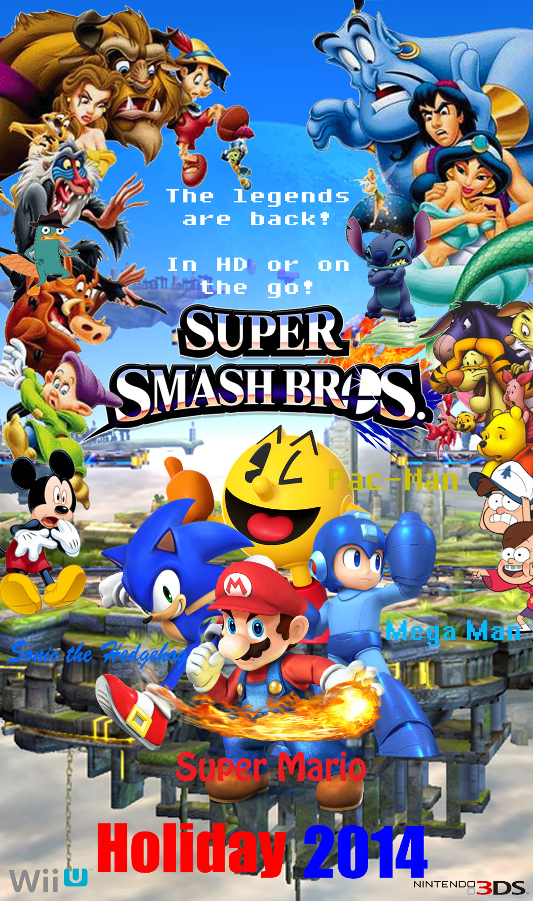 SSB4 Movie Poster by rabbidlover01 on DeviantArt