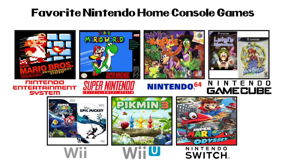 My Top 10 Favorite Nintendo Games (What's Yours) : r/casualnintendo