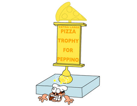 Pizza Trophy for Peppino Spaghetti