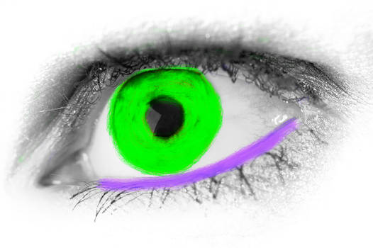 green and purple