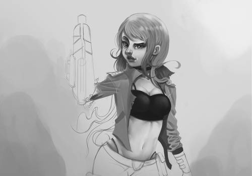 Laser Girl (WIP)