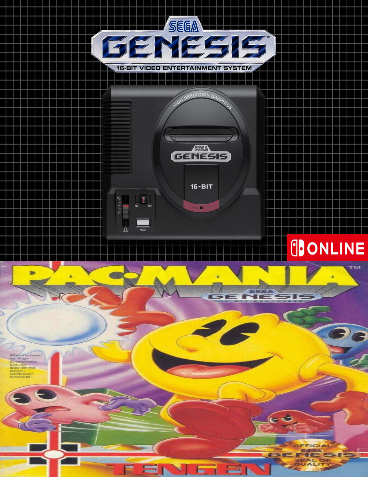 Genesis Pacman Pac-Mania Genesis NSO by GoldJeff3031996 on DeviantArt